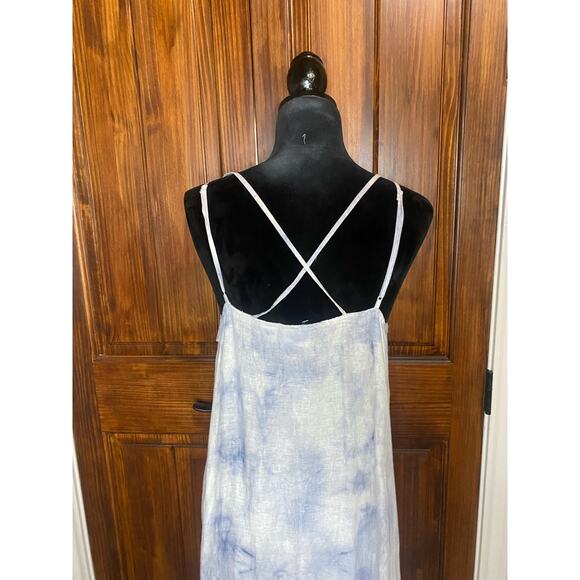 NWO Rachel Zoe Tie Dye BOHO Relax Maxi Dress Size L - Picture 5 of 6